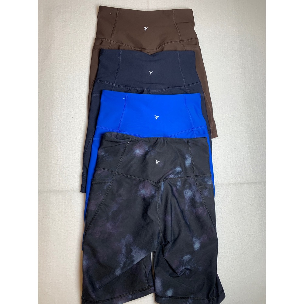 Old Navy Active Powersoft High-Rise Bike Shorts Bundle4 Pairs Small Preloved